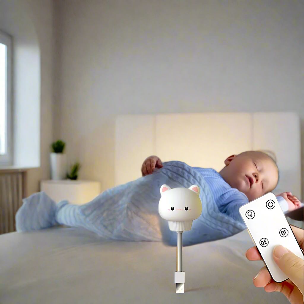 Veilleuse Bébé - SweetDream™ - Chat - Mon shopping bebe